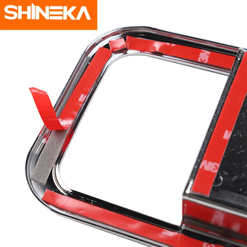 SHINEKA ABS Наружная ручка двери автомобиля Чаша отделка крышки Декоративные