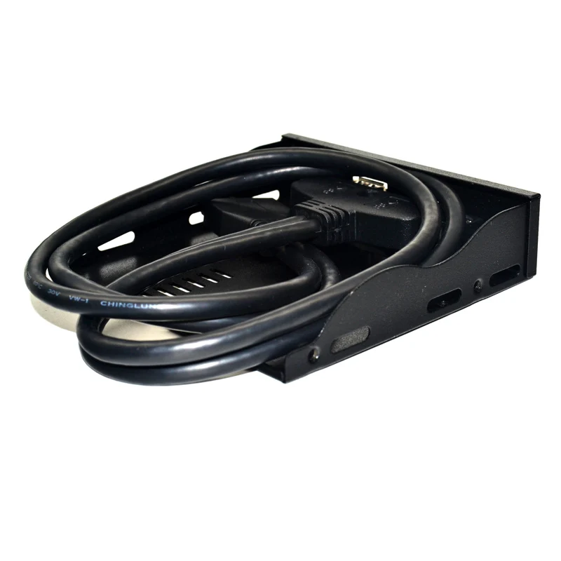 H1111Z 20 Pin 2 порта USB 3,0 Передняя панель 3,5 дюймов USB3.0 хаб кабель расширения адаптер металлический кронштейн для ПК настольный флоппи-отсек
