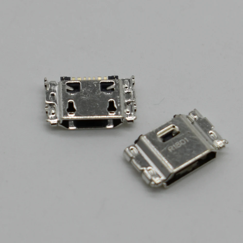 50 шт./лот Micro USB гнездо разъема порта зарядки зарядное устройство разъем док-станции для samsung J5 J500 SM-J500 J1 J100 SM-J100 J3 J300F J7