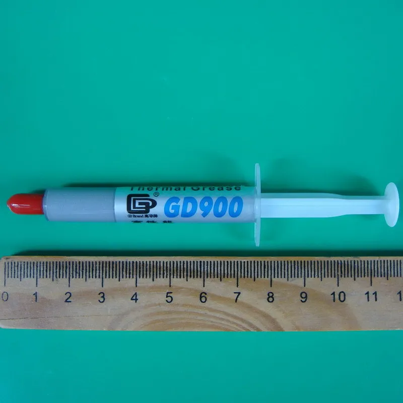 Шприцевой кулер для компьютера GD900 Термопаста ПК охлаждающий процессор клеевые
