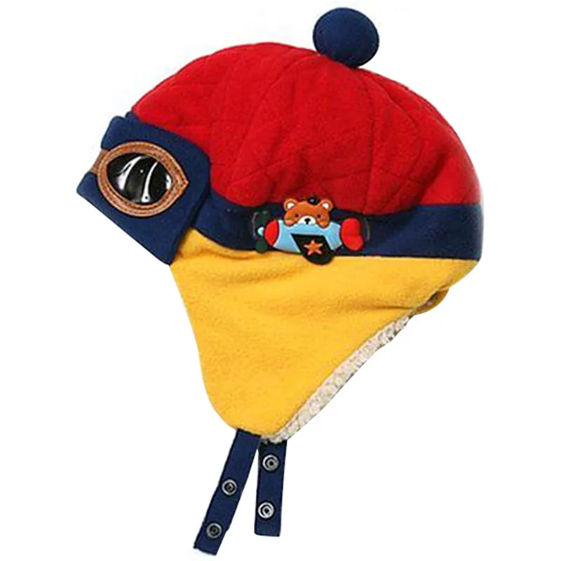 Winter Baby Cute Toddlers Cool Boy Girl Kids Infant Pilot Aviator Warm Cap Hat Snow Playing | Детская одежда и обувь