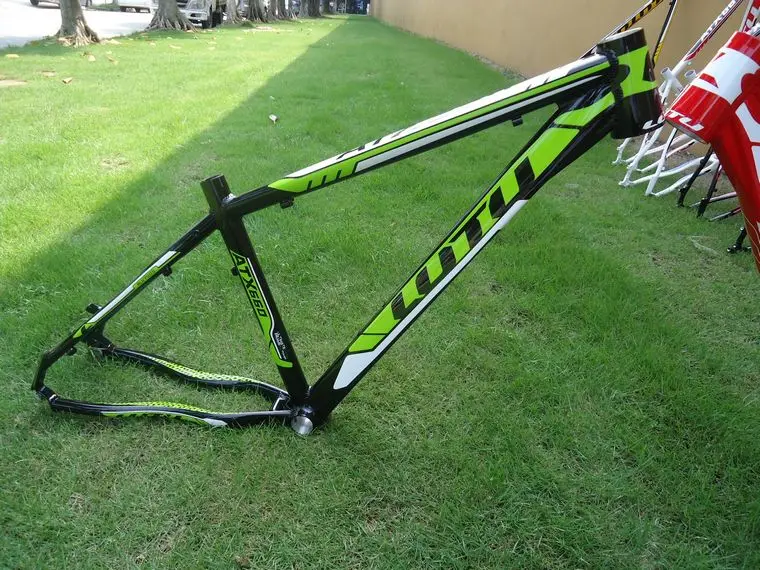 LUTU ATX660 алюминиевый сплав MTB горный велосипед рама 26*16/18 дюймов 44-56 головной убор хороший вид формы