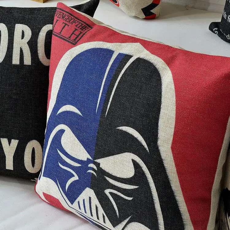 Постер из фильма Звездные войны подушки белье наволочки декоративные для офиса