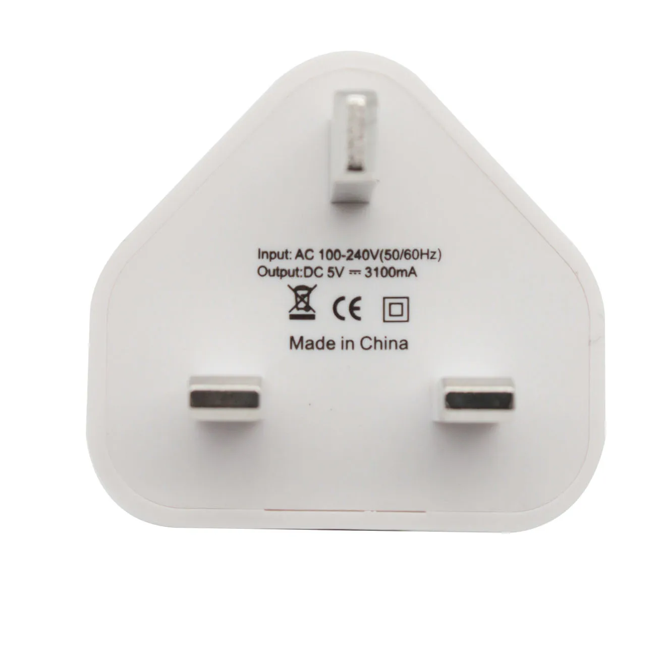 Треугольники Британский Стандартный 1/2/3USB Зарядное устройство 5 V/3A UK