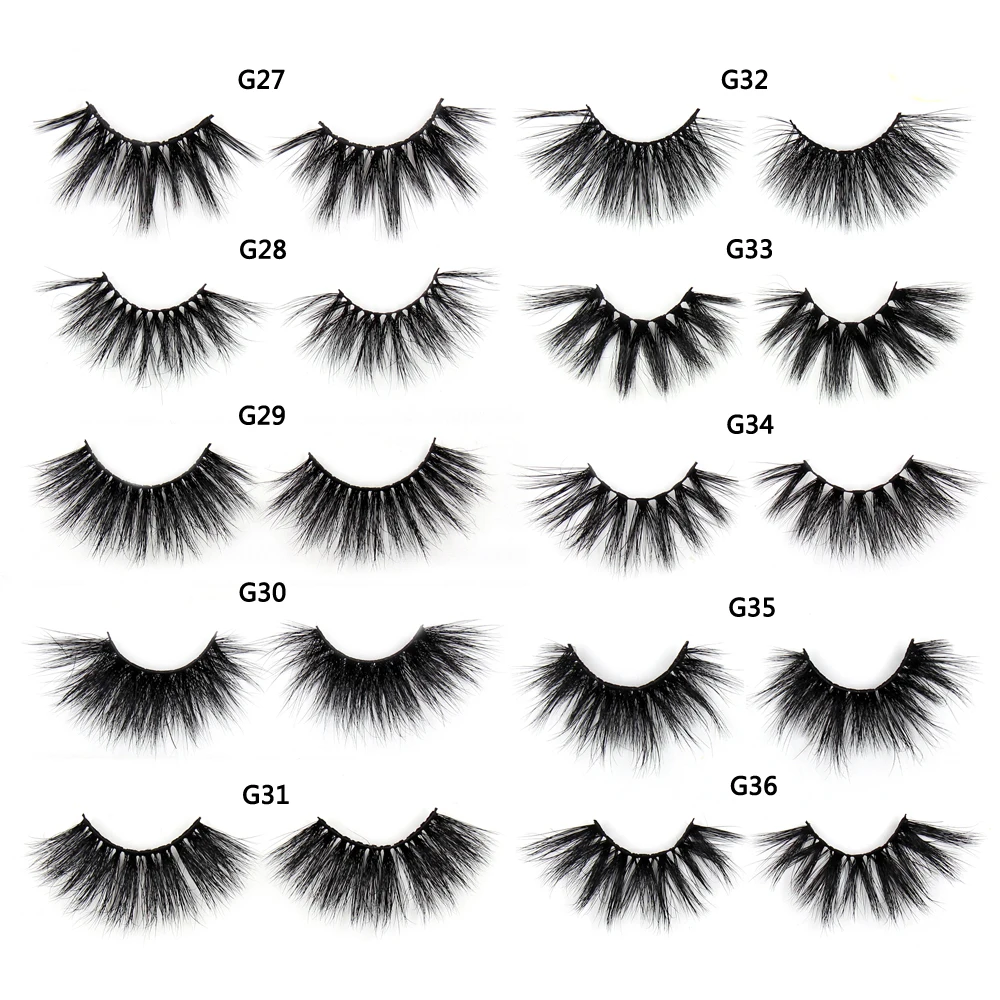 

AMAOLASH 3D Mink Lashes 25mm Mink False Eyelashes 100% Cruelty Free Handmade Fake Lashes Fluffy Volume Eye Lashes Makeup