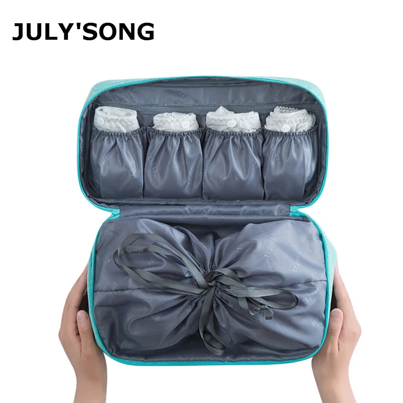 

JULY'S SONG Multifunctional Travel Underwear Clothes Portable Organizer Storage Bag Waterproof Large Capacity Travel Bag
