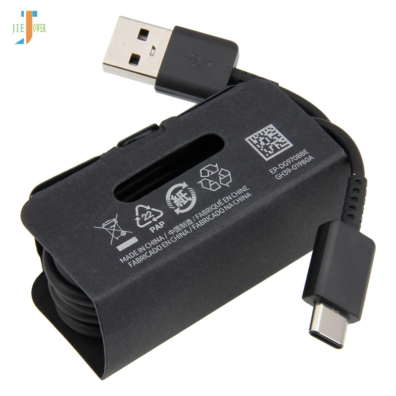 Черный 100 шт usb type C кабель для быстрой зарядки Usb C кабель для передачи данных Usb-c зарядное устройство для samsung S10 S9 S8 Xiaomi mi 8 красный mi Note 7 кабель type-c - Цвет: Черный