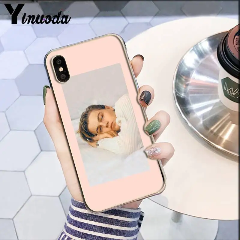 Yinuoda Leonardo Di Caprio young leo чехол для телефона с узором для iPhone 6S 6plus 7plus 8 8Plus X Xs MAX 5 5S XR 11 11pro 11promax