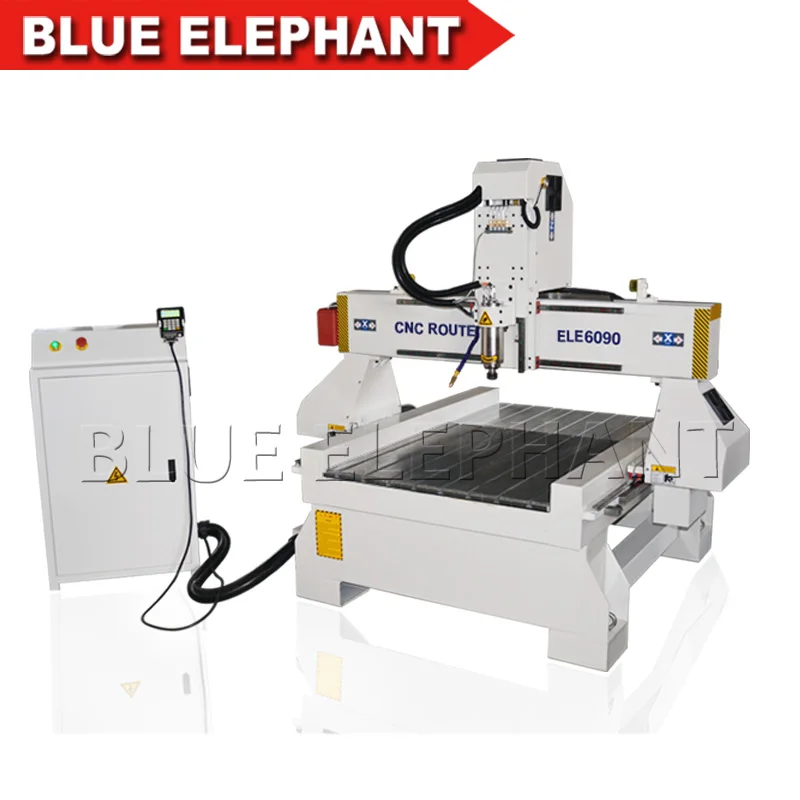 Высококачественный настольный гравировальный фрезерный станок с ЧПУ 6090 режущий