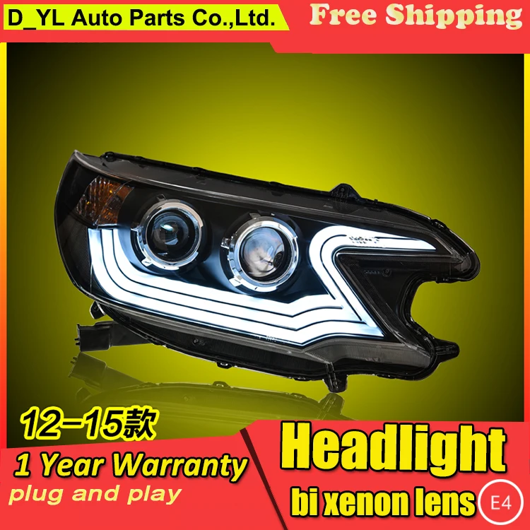 Стайлинга автомобилей головной светильник s для Honda C-RV 2012-2014 светодиодный