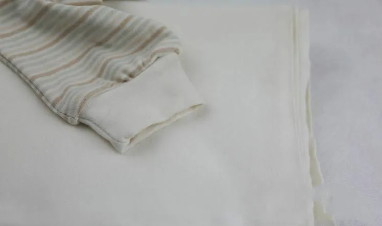 Buulqo 20*110 см Хлопчатобумажная Трикотажная Ткань Детские двойные ребристые манжеты хлопчатобумажная ткань