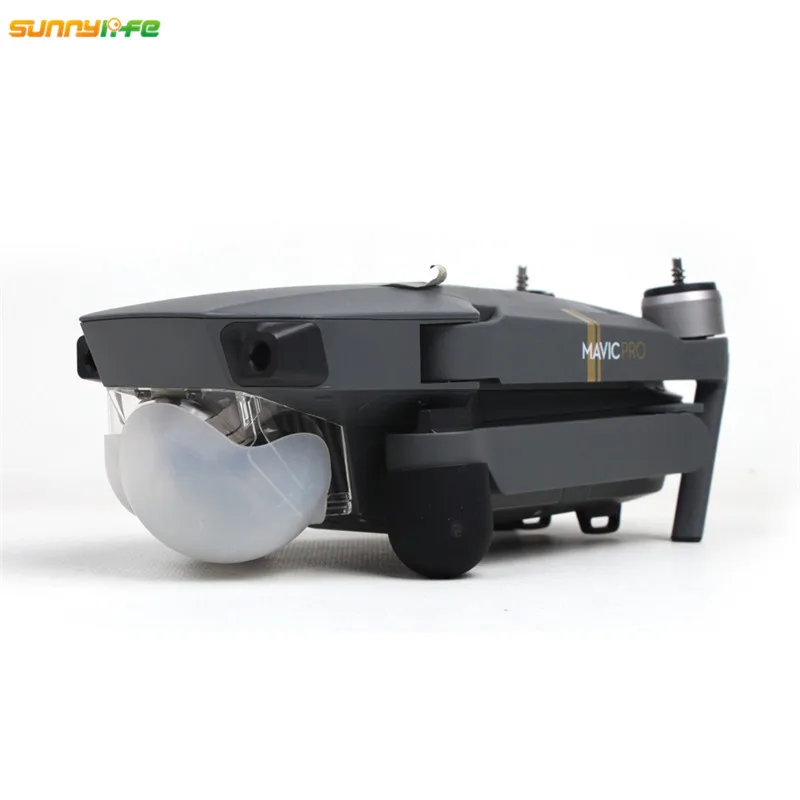 Sunnylife DJI объектив Mavic PRO крышка Мягкий силиконовый чехол Защитная Gimbal защитный