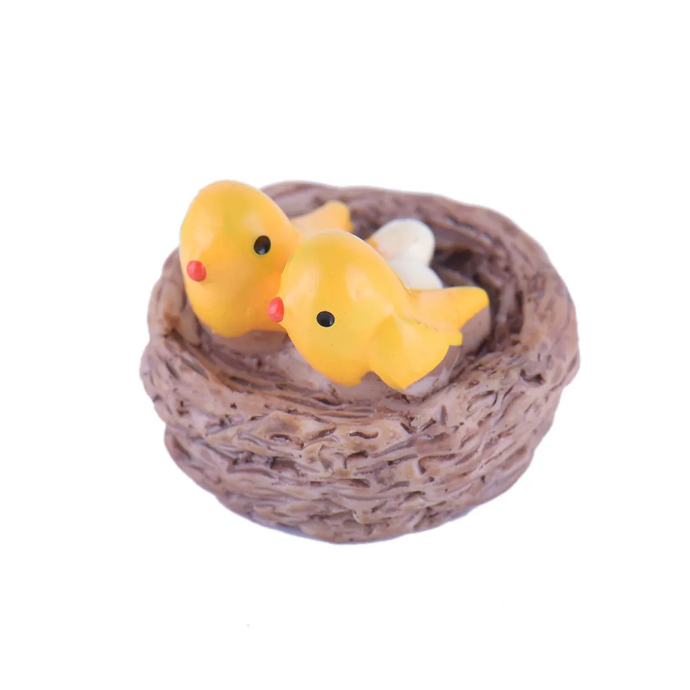 Новые 2 шт./лот мини модели гнезд для птиц милые реалистичные Птичье гнездо