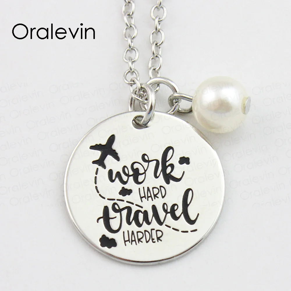Усердная работа путешествия более вдохновляющая ручная штампованная гравировка