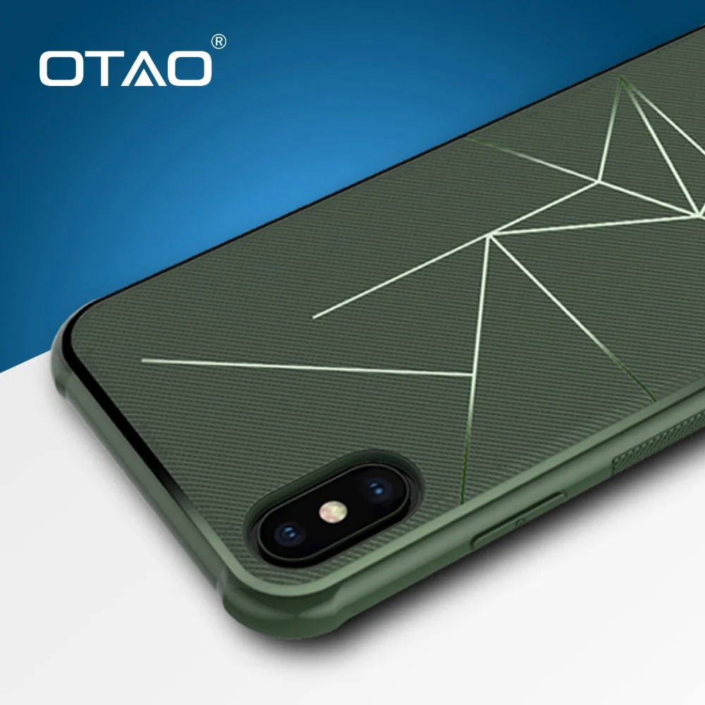 OTAO Magnetic Phone Case For iphone X 7 8 Plus 6 6S Cases Soft Silicone Car Holder Back Cover Apple 5 5S 10 Coque |