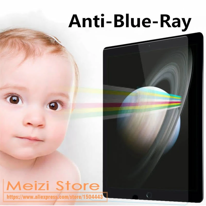 Защитная пленка из закаленного стекла с защитой от синего излучения для Apple iPad Air 2