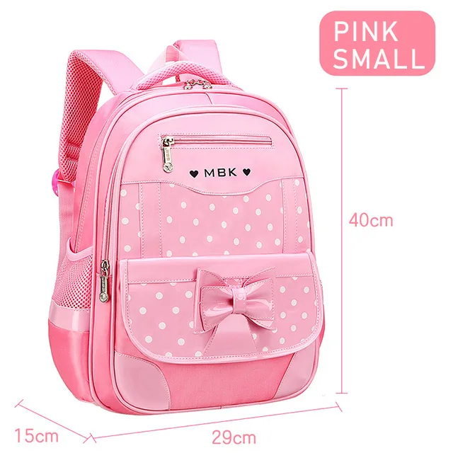 small pink Школьные сумки для девочек, милый детский рюкзак принцессы, Детский рюкзак, рюкзак для начальной школы, высокое качество, школьный ранец - Цвет: small pink