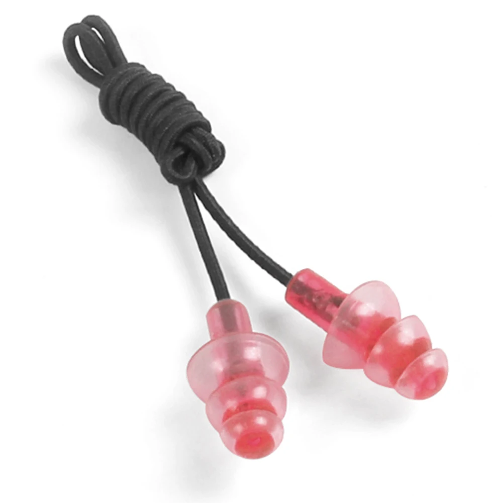Universal Soft Silicone Swimming Ear Plugs Earplugs Gear with a Case Box Pool Accessories Water Sports Swim Plug | Спорт и