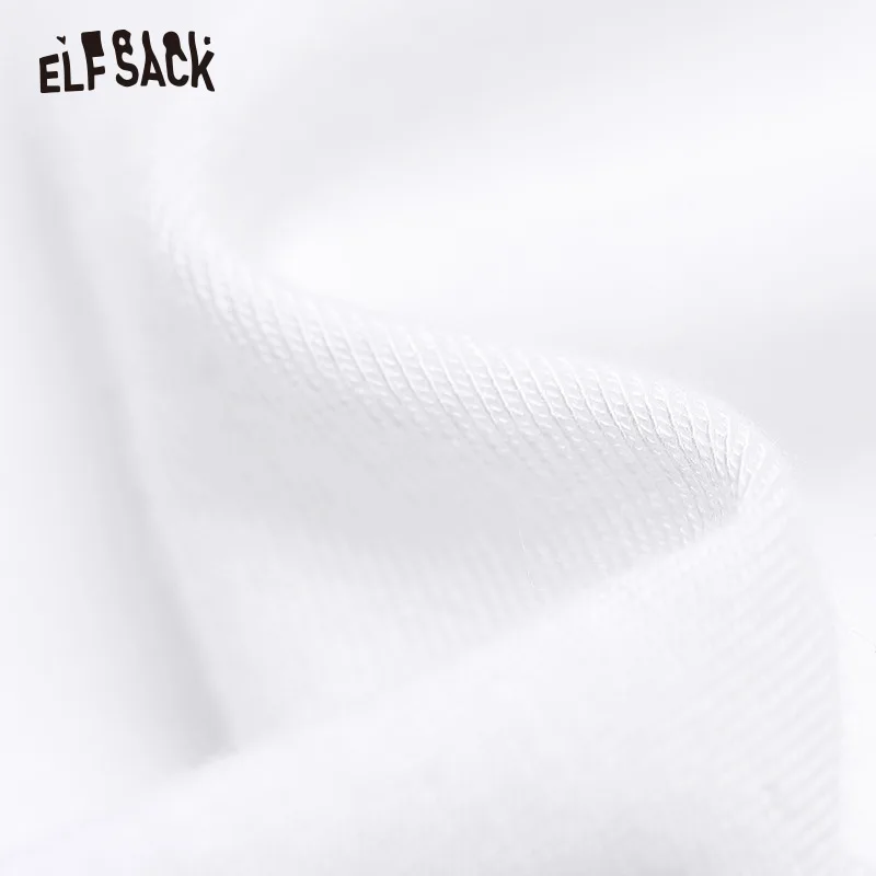 Женская летняя майка ELF SACK черная модная однотонная уличная пикантная на каждый