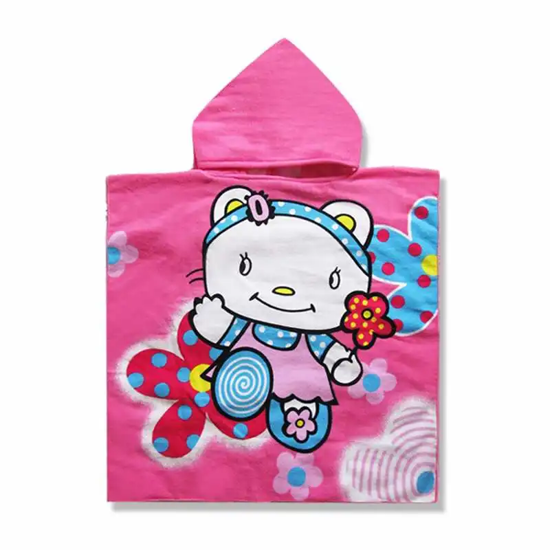 Горячая Распродажа детское пляжное платье детский халат полотенце s плащ накидка