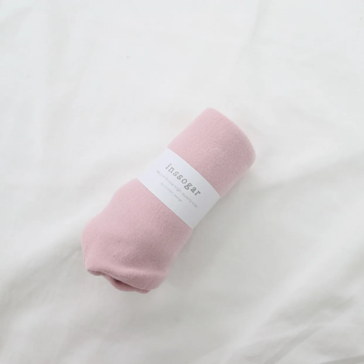 cotton long slim pant children trousers leggings for baby boy girl clothes spring candy color cotton girls leggings wear newborn - Цвет: Shallow lotus