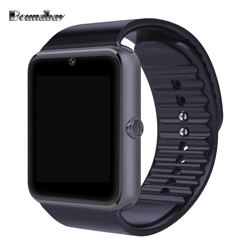 BOUNABAY Bluetooth Touch умные спортивные часы Android Apple IOS системы двойной дисплей фитнес