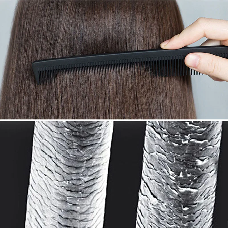 1 шт. черный Пластик машинка для стрижки зубов парикмахерские Стиль салон анти