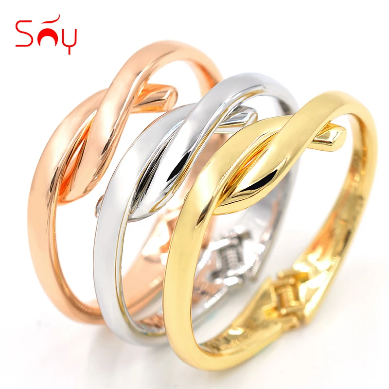 Женские винтажные браслеты Sunny Jewelry открытая манжета из сплава Дубая с