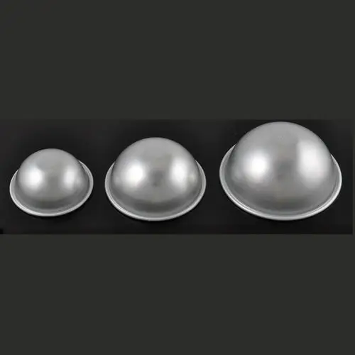 Алюминиевая форма для выпечки сделай сам 3D Шарики сфера баня бомба банка