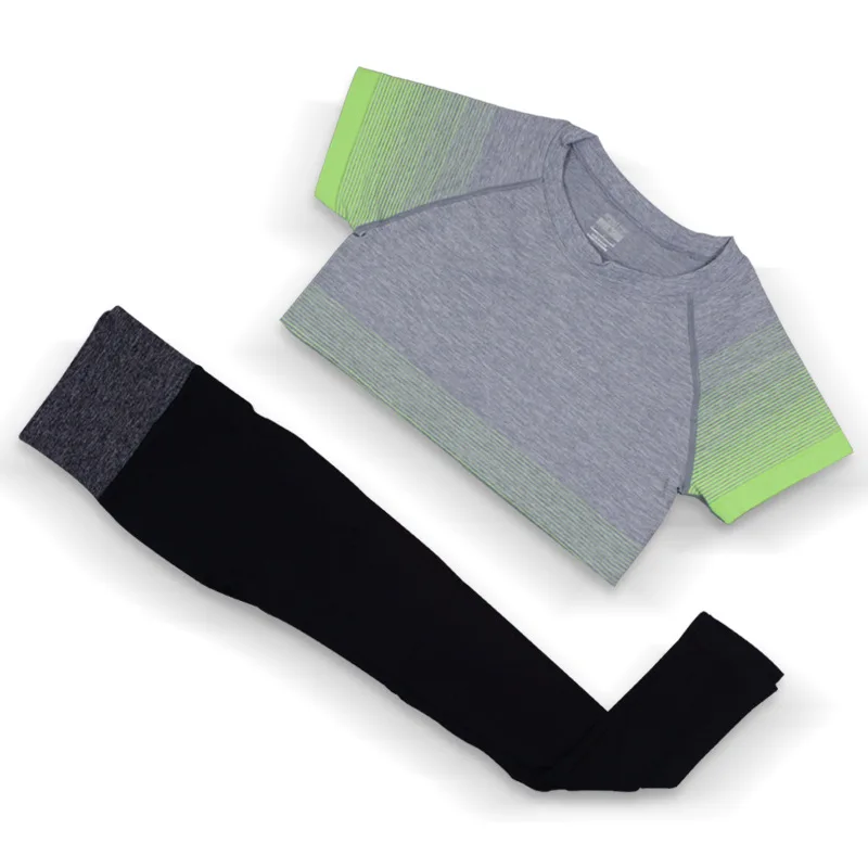 Paratago профессиональные спортивные комплекты Для женщин футболки + длинные брюки