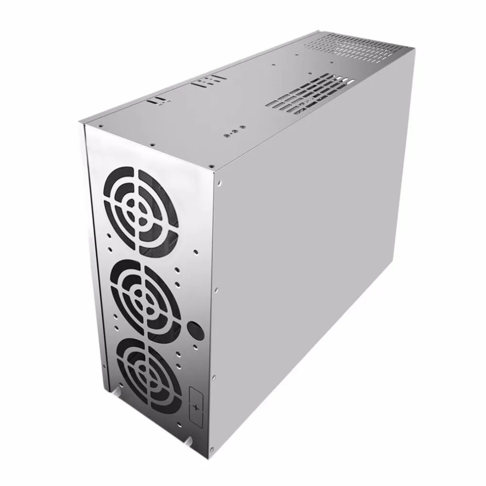 Графический чехол KEBETEME для майнинга на открытом воздухе GPU ATX Fit 6/8 видеокарта Ethereum