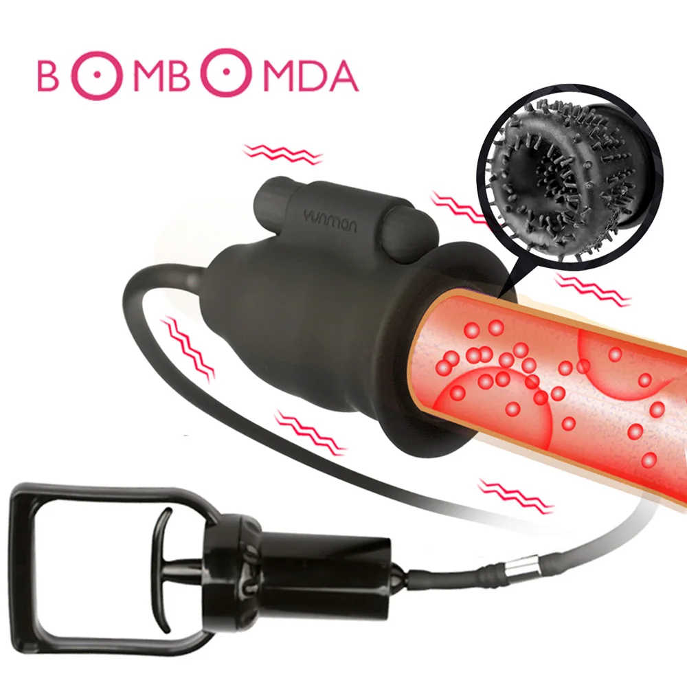 10 Speed Penis Pump Enlargement Vacuum Extender Male Sex Toys Enlarger Adult Sexy Product for Men | Красота и здоровье