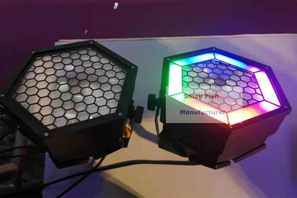 LED Par 200 Вт COB светодиоды плоский свет Ретро вспышка с 6X24Pcs SMD 5050 Dj освещение