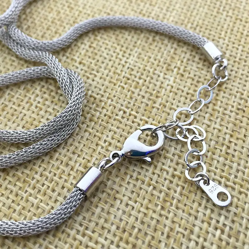 hot wheel modeling baroque keishi pearl pendant necklace nucleated flameball shape Durable adjust chain 925 sterling lovely