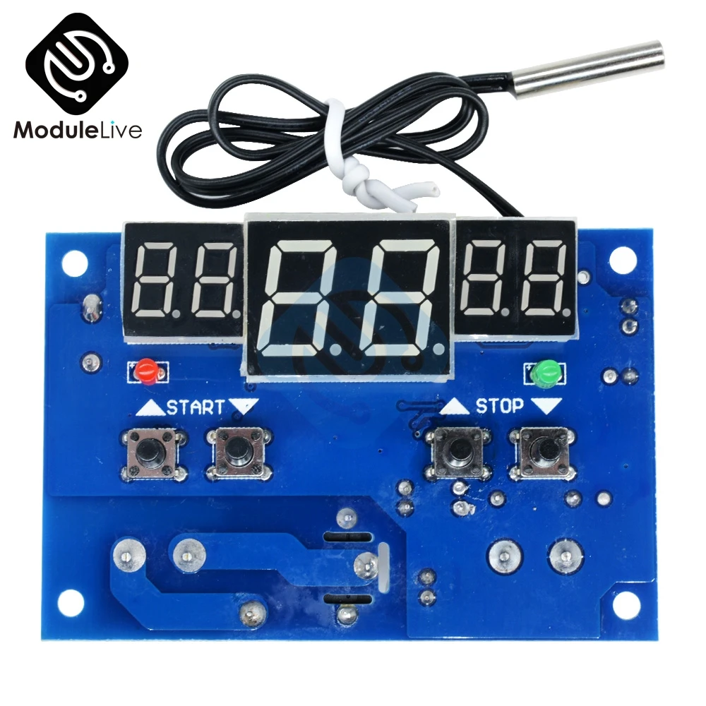 Модуль термостата W1401 интеллектуальный цифровой светодиодный дисплей модуль