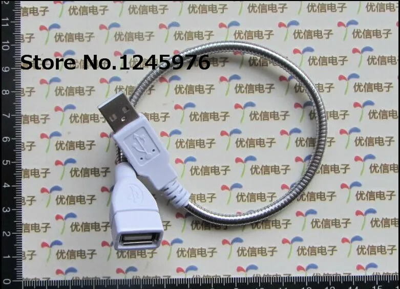

USB LED lights Metal hose Extension cord 30CM