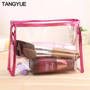 Дорожная косметичка-органайзер прозрачный кошелек составляют комплект туалетных принадлежностей женский макияж сумка женщина Туалет сумки небольшой чехол