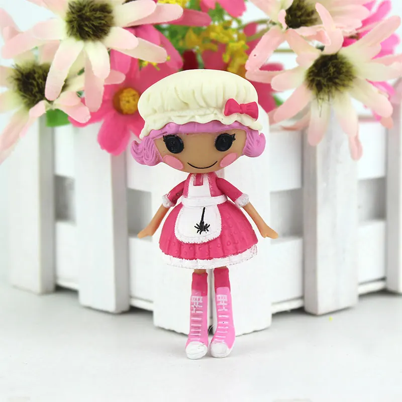 1 шт. 3 дюйма оригинальные MGA куклы Lalaloopsy Мини-куклы для детских игрушек игровой дом каждый уникальный