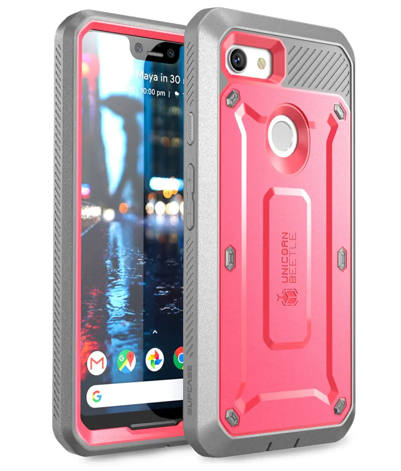 SUP чехол для Google Pixel 3 XL чехол UB Pro полный корпус прочная кобура клип Защитный чехол со встроенной защитной пленкой