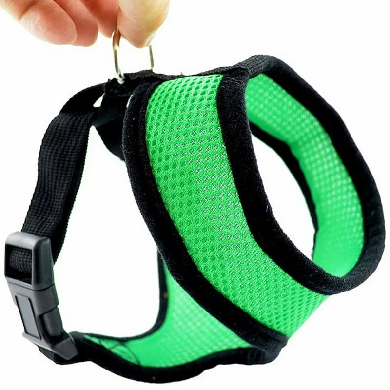 Собачья шлейка жилетка обучение для Щенок Чихуахуа из мягкой сетчатой ткани