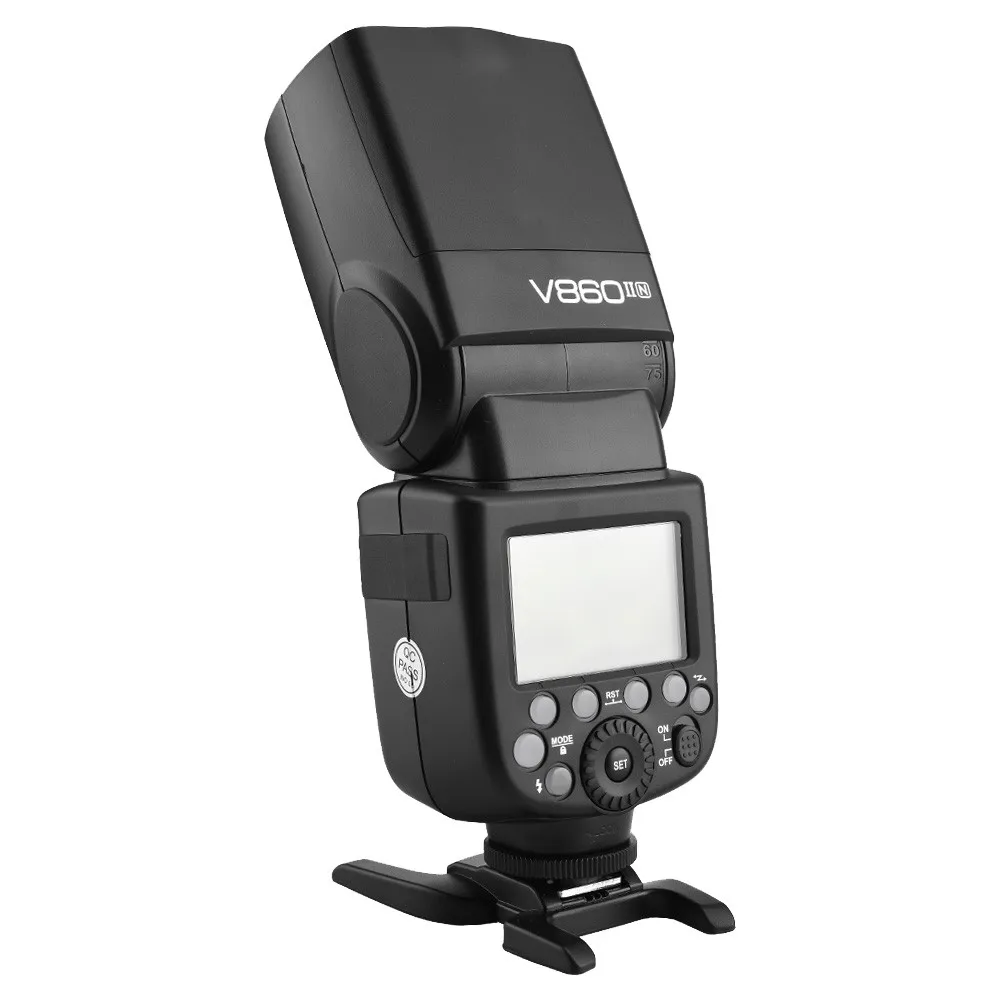 Godox V860II N GN60 i TTL HSS 1/8000s Вспышка Speedlite с литий ионной батареей + X1T передатчик вспышки