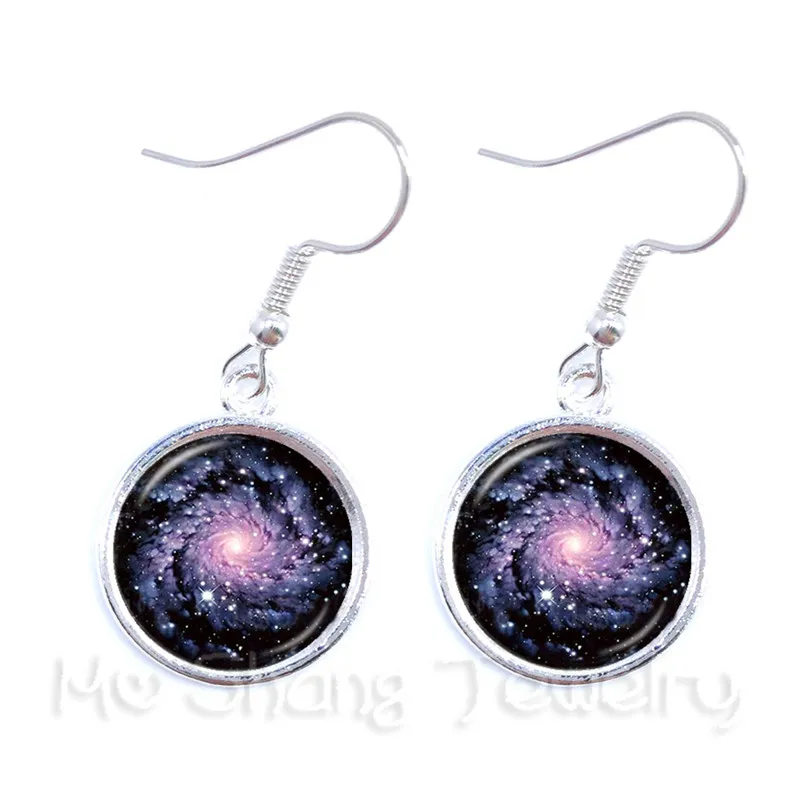 Серьги из драгоценного стекла Galaxy Star Time модные аксессуары для подарка хорошему