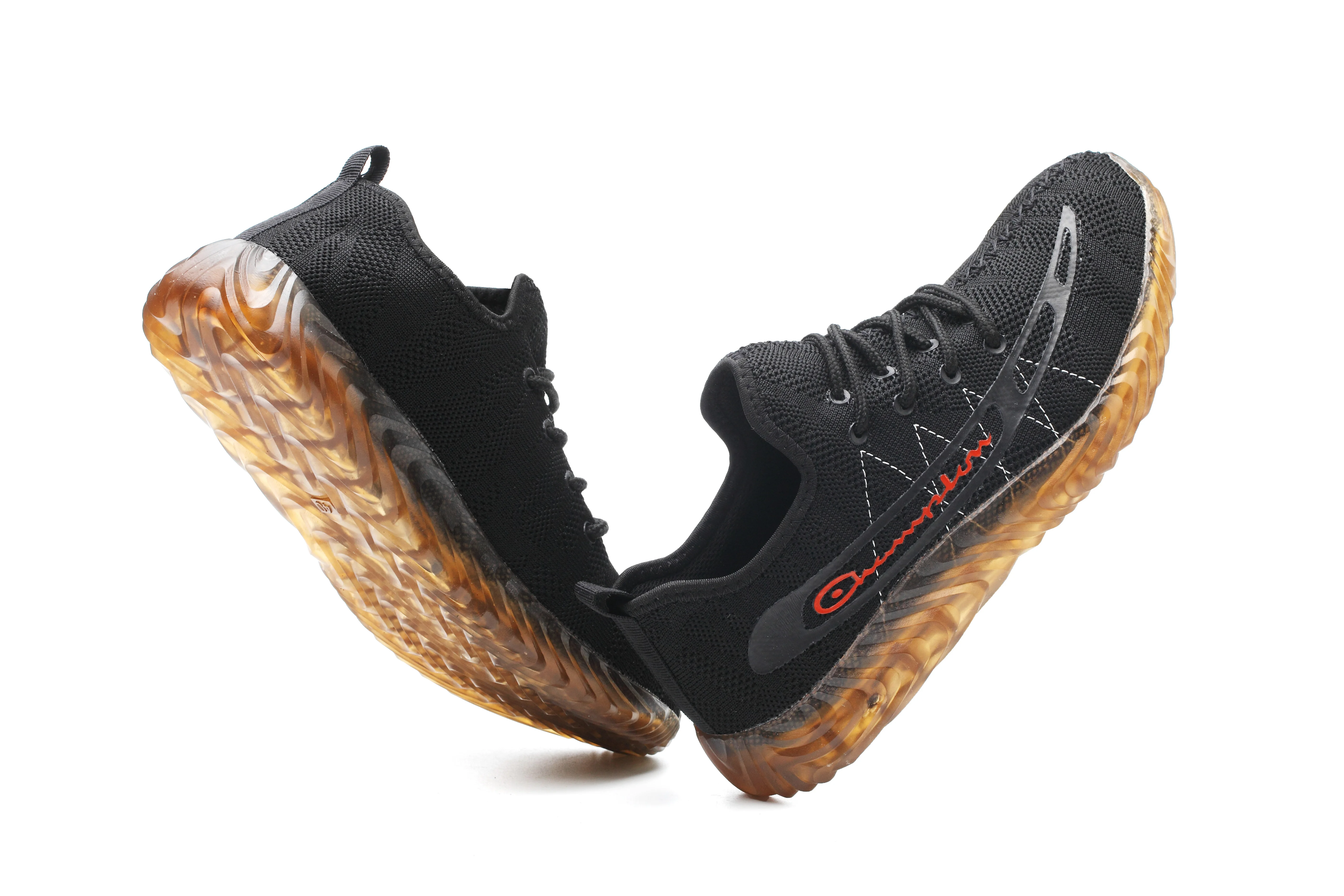 Мужская Рабочая обувь со стальным носком Повседневные Дышащие уличные кроссовки