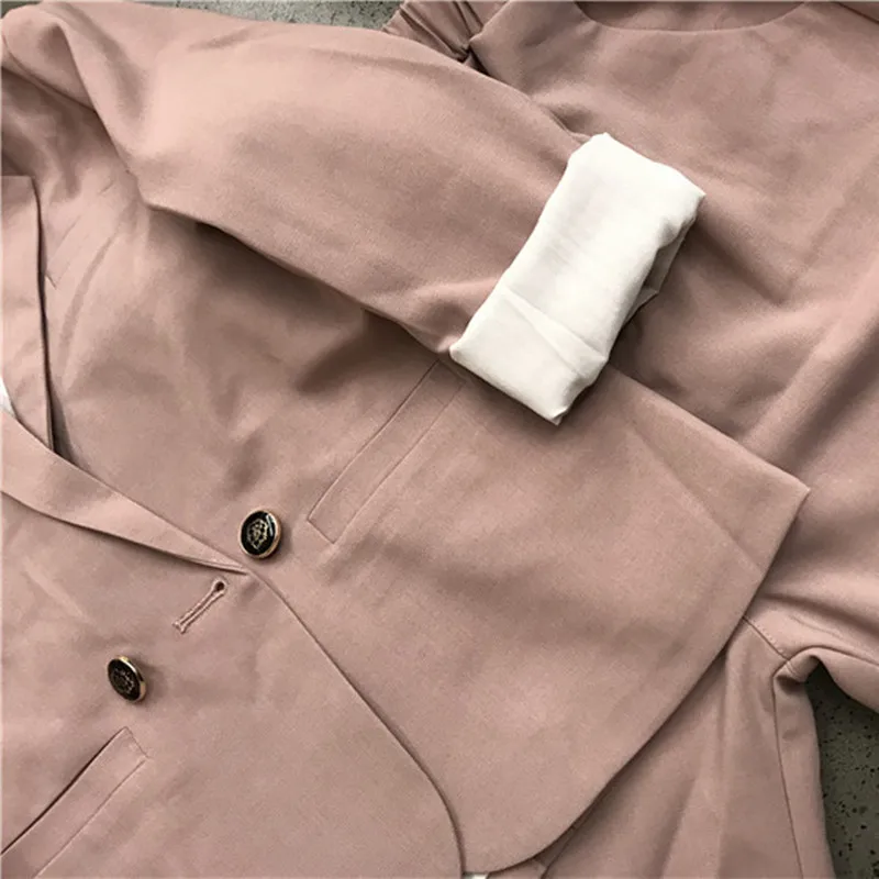 Комплект детской одежды для мальчиков комплект лето 2019 модный однотонный пиджак