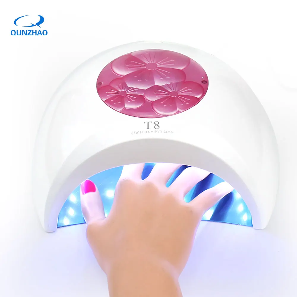 Лампа T8 для ногтей Uv Led 65 Вт ультрафиолетовая Лаковая лампа для гель-лака Сушилка для ногтей 33 светодиода оборудование для маникюра и дизайна ногтей