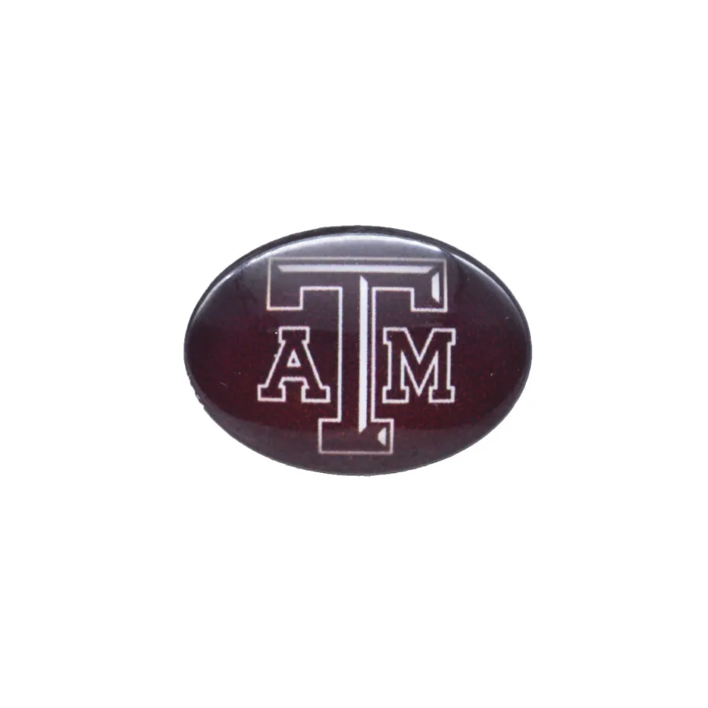 18mmX25mm Кнопки Техасские A& M Подвески Aggies сменный Браслет с кнопками футбольные болельщики подарок пати День рождения Мода - Окраска металла: 18mmX25mm