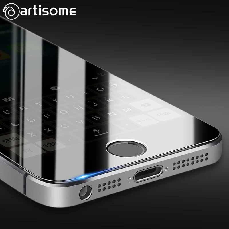 ARTISOME закаленное стекло для iPhone 5S 5 SE 5C экран протектор HD 9h анти синий свет защитная