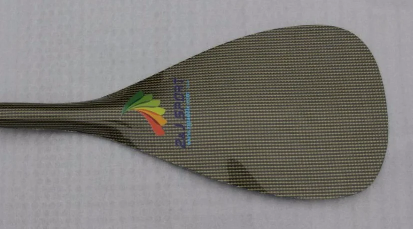 ZJ Спорт Лидер продаж Гибридный каноэ весло с ОС кевлара и лезвие ручной работы