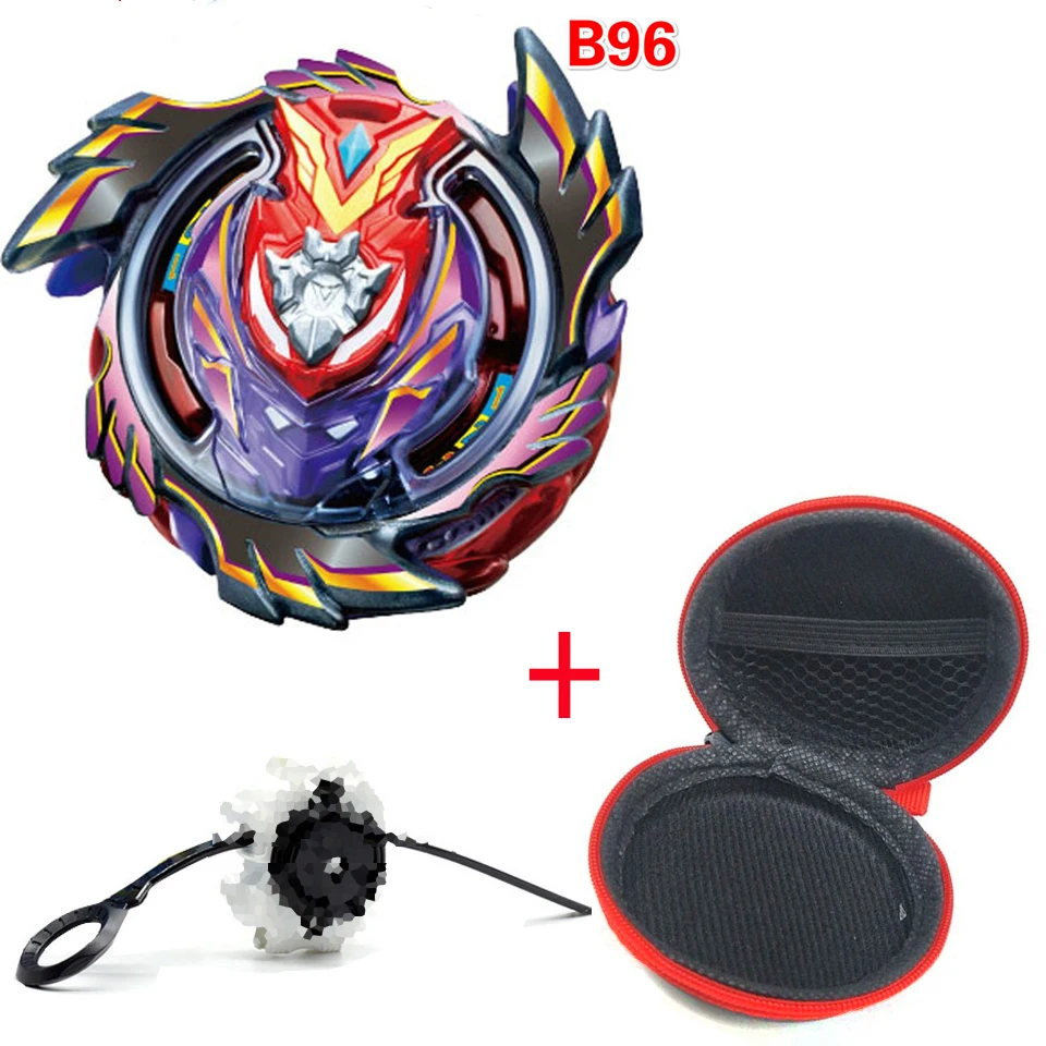 B96 launcher TAKARA TOMY Beyblade Burst B-144 B-139 B-133 B-131 игрушки с пусковым устройством металлическое лезвие Fusion Бог Прядильный механизм лезвия - Цвет: B96 launcher