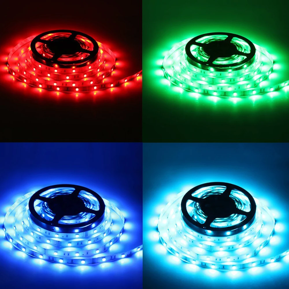 Светодиодный ленточный светильник DC12V гибкая лента 5 м 150 светодиодный s 5050 SMD не